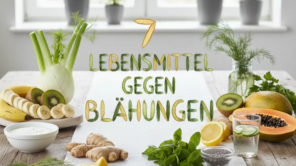 7 überraschende Lebensmittel gegen Blähungen 2025